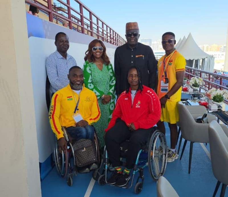 Ghana Wins 4 Medals at Dubai Para Athletics Grand Prix