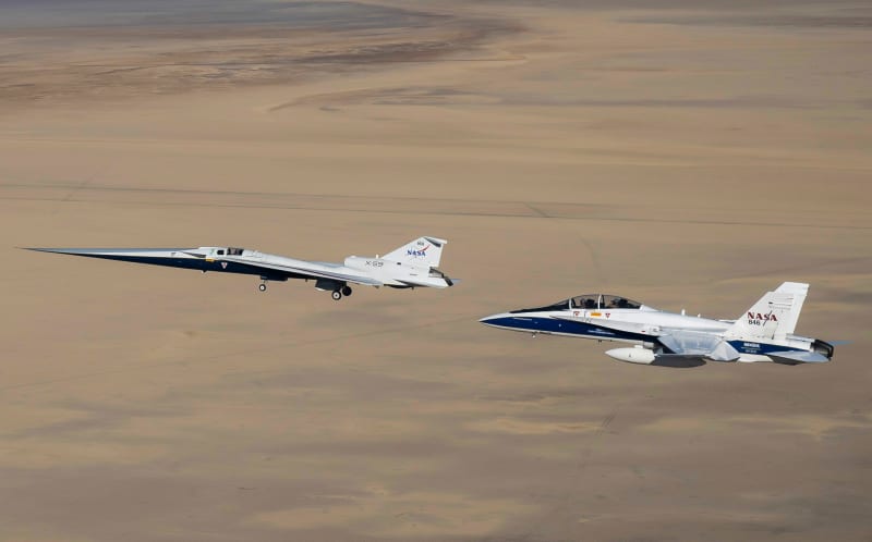 NASA's X-59 Supersonic Jet Gets Flying Bodyguard - Image 3