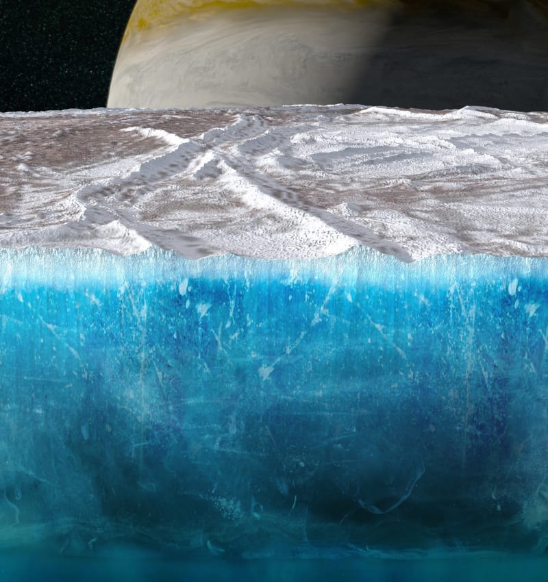 NASA Finds Europa's Ice Shell is 18 Miles Thick - Image 3