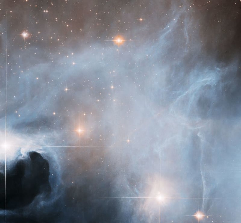 Hubble Captures Baby Stars Being Born 500 Light-Years Away