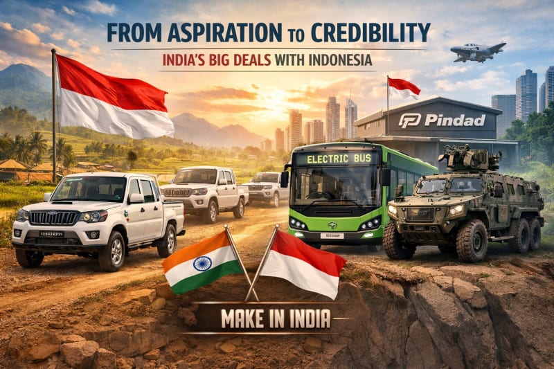 Indonesia Orders 35,000 Vehicles from Indian Manufacturers