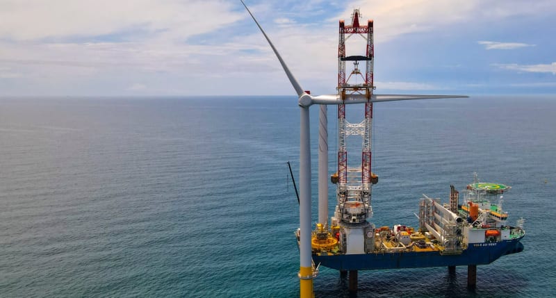 Virginia's Giant Offshore Wind Farm Hits 70% Complete