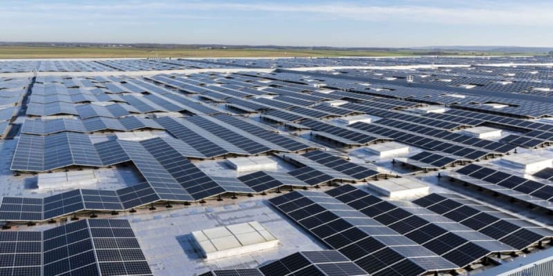 France Builds Europe's Largest Single Rooftop Solar Farm