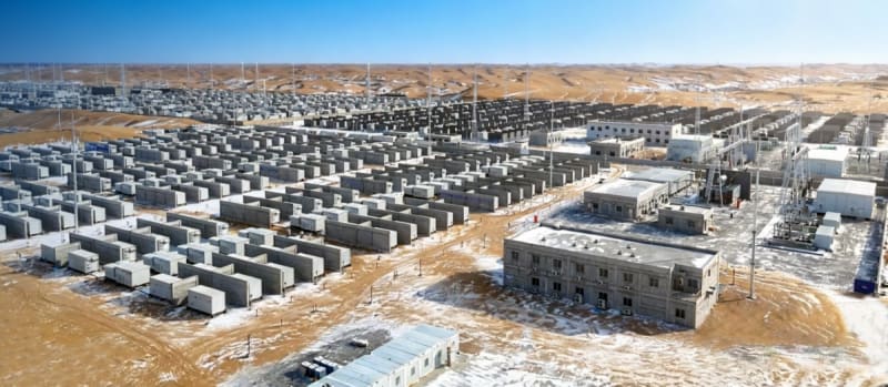 China Opens World's Largest Hybrid Battery Storage Plant