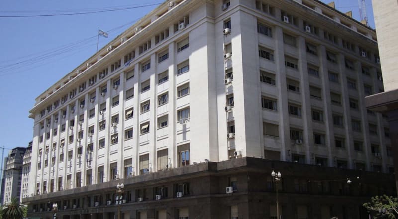 Large scale battery storage facility with solar panels in rural Argentina landscape