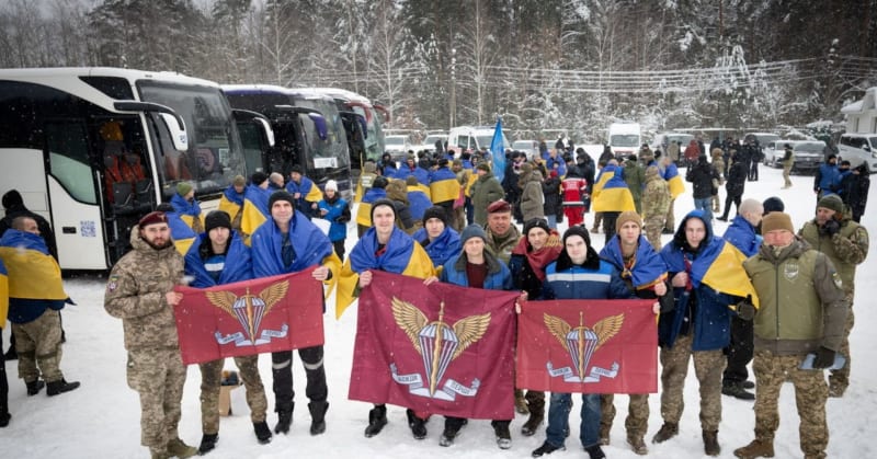 Ukraine and Russia Swap 314 Prisoners in Peace Talks