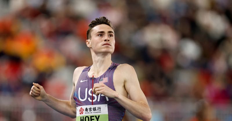 American Josh Hoey Breaks 28-Year 800m World Record