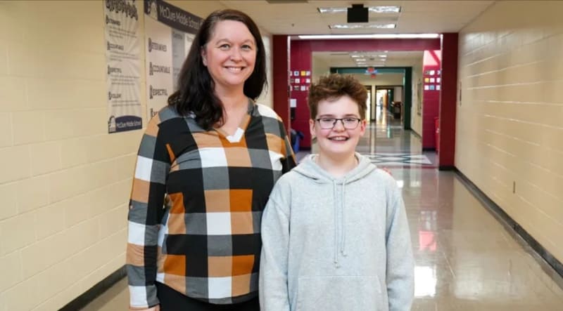 Georgia Teacher Saves Choking Student with Heimlich Maneuver