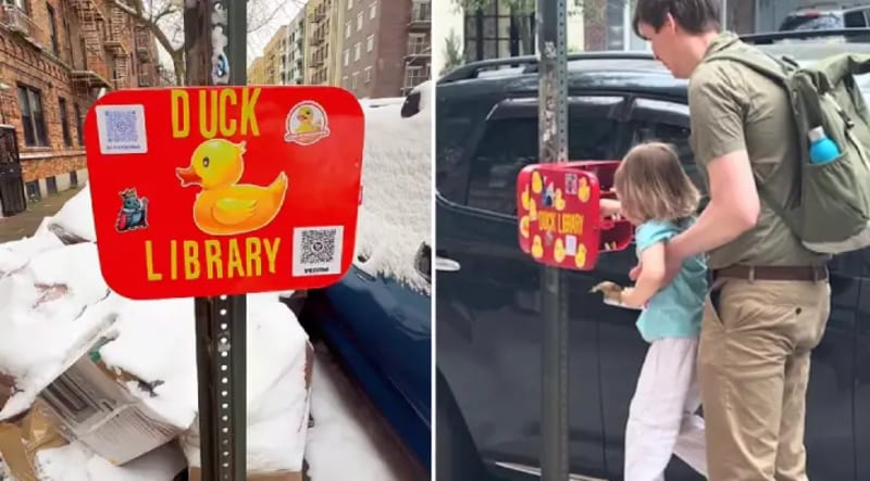 Chicago Crossing Guard Carries Kids Over Flooded Street - Image 2