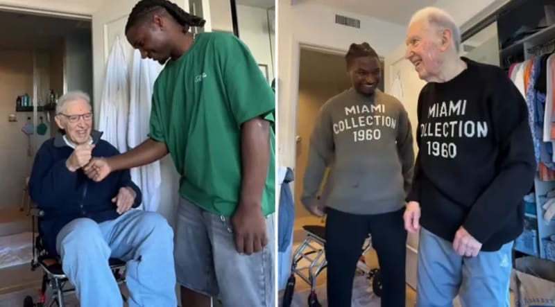 Homeless Man's Volunteer Post Leads to Friendship with WWII Vet