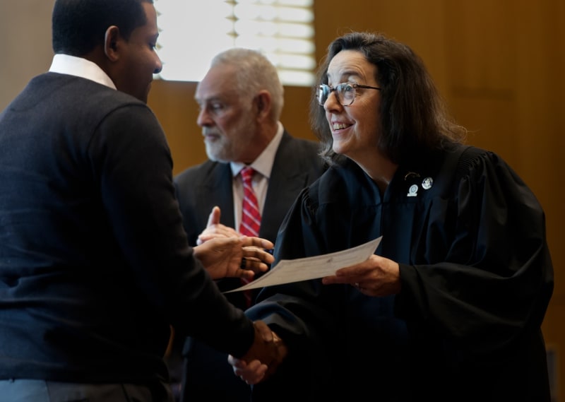 Syracuse Volunteers Welcome New Citizens at Voting Events - Image 3