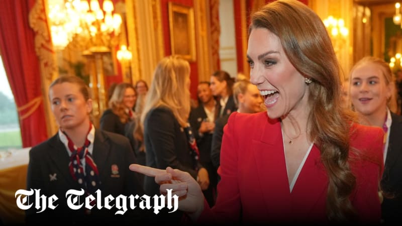 England's Red Roses Celebrated at Windsor After World Cup Win