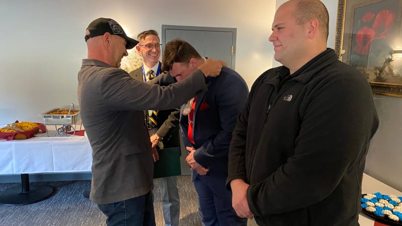 Doctor Saves Troopers After Shootout, All Three Honored