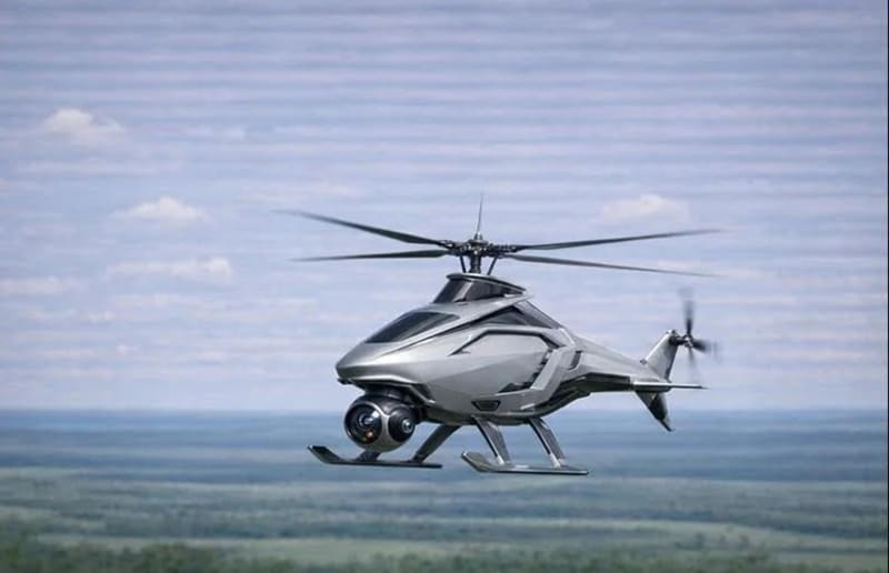 Compact ANELLO Aerial INS navigation system chip next to drone, showing innovative miniaturized optical gyroscope technology