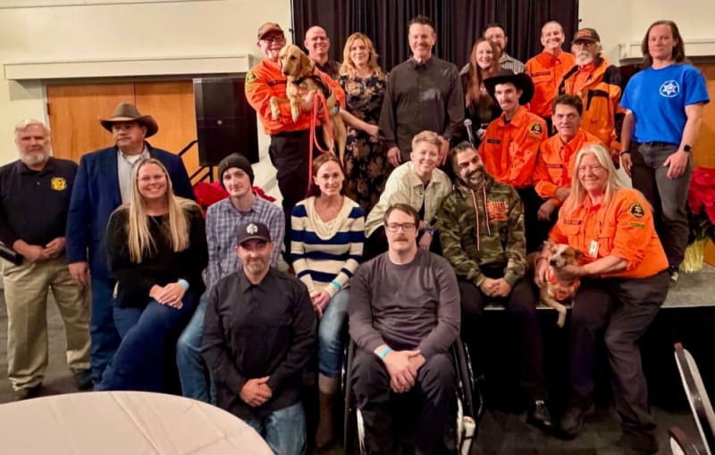 California Search and Rescue Raises $13,343 in One Night