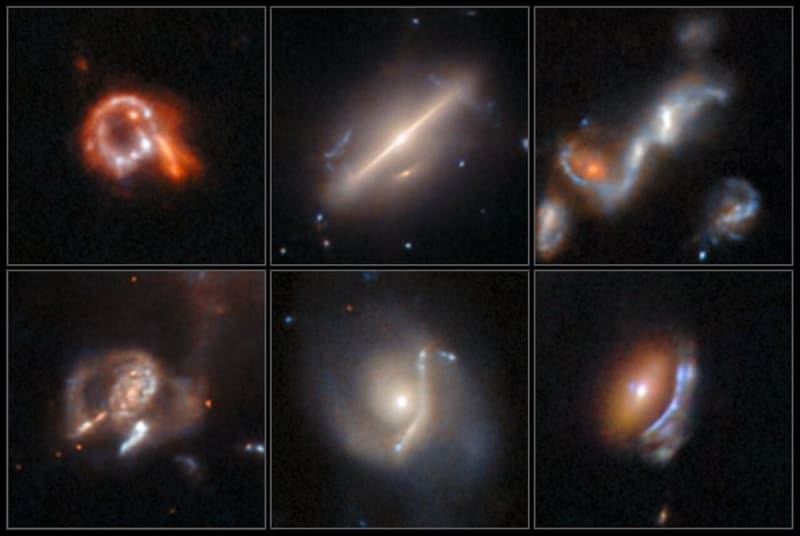 AI Finds 1,400 Hidden Cosmic Wonders in Hubble Archive
