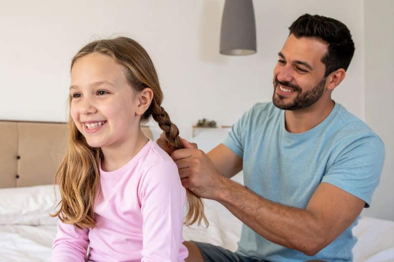 9 Dads Master Hair Braiding, Discover Bonding Gold