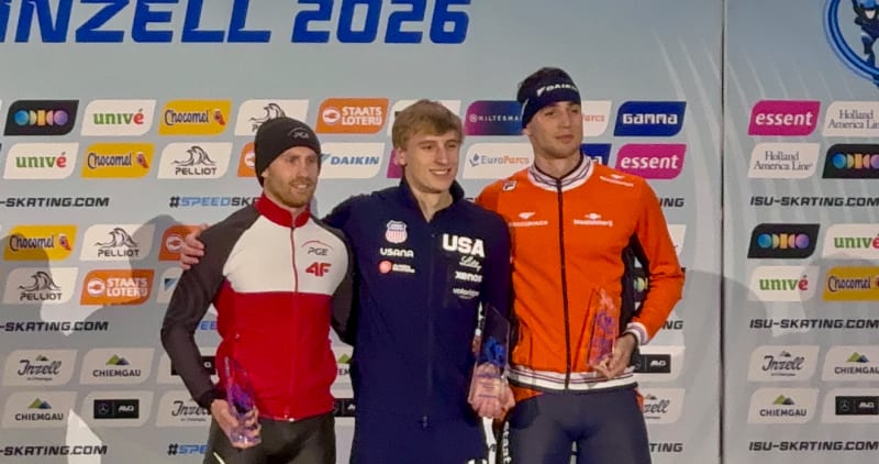 Jordan Stolz Sweeps 3 World Cup Titles Before Olympics