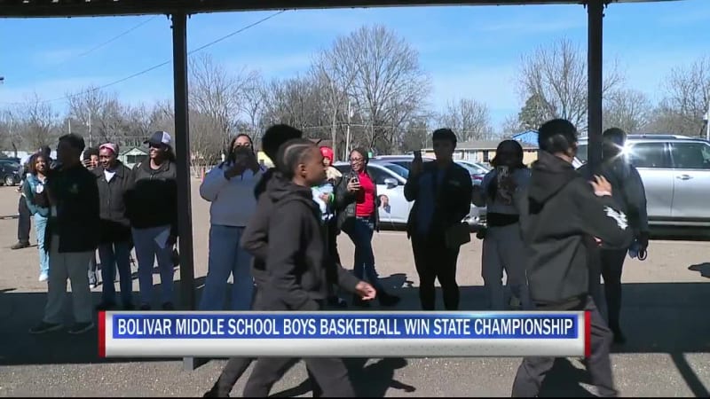 Bolivar Middle School Boys Win State Basketball Title