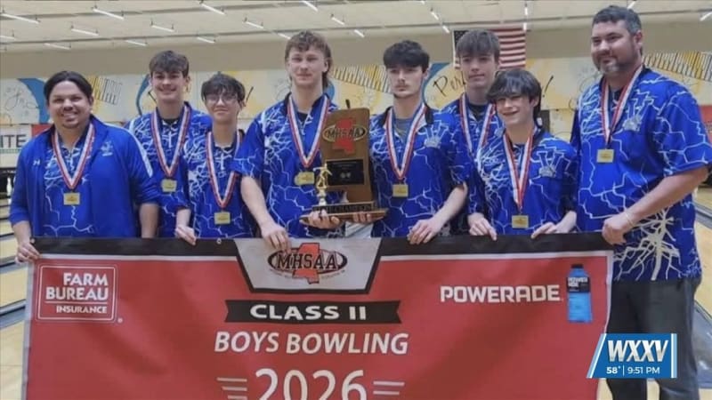 Vancleave High Wins First Bowling State Title in History