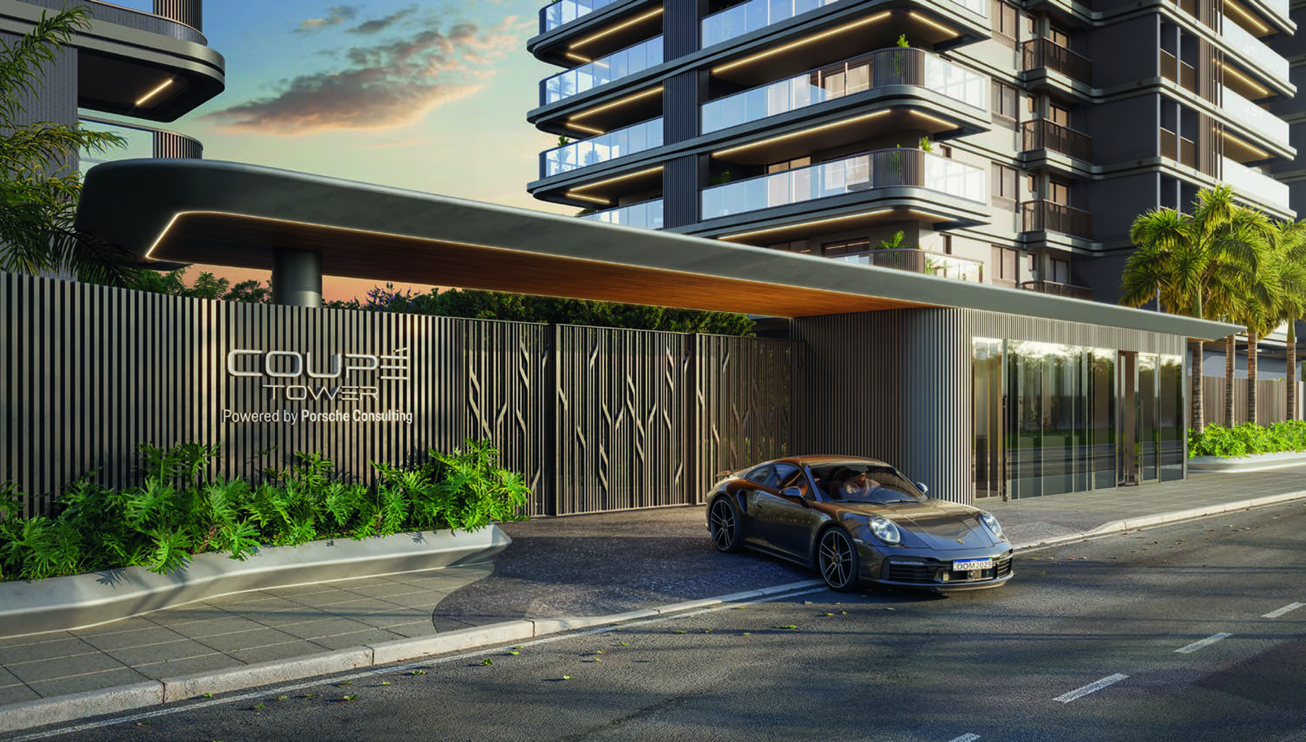 Coupé Tower Porsche