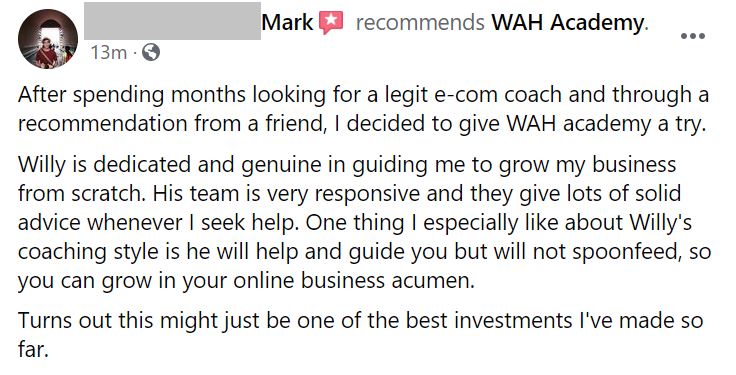 Student Testimonial 128