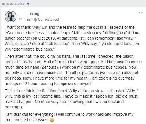 Student Testimonial 129