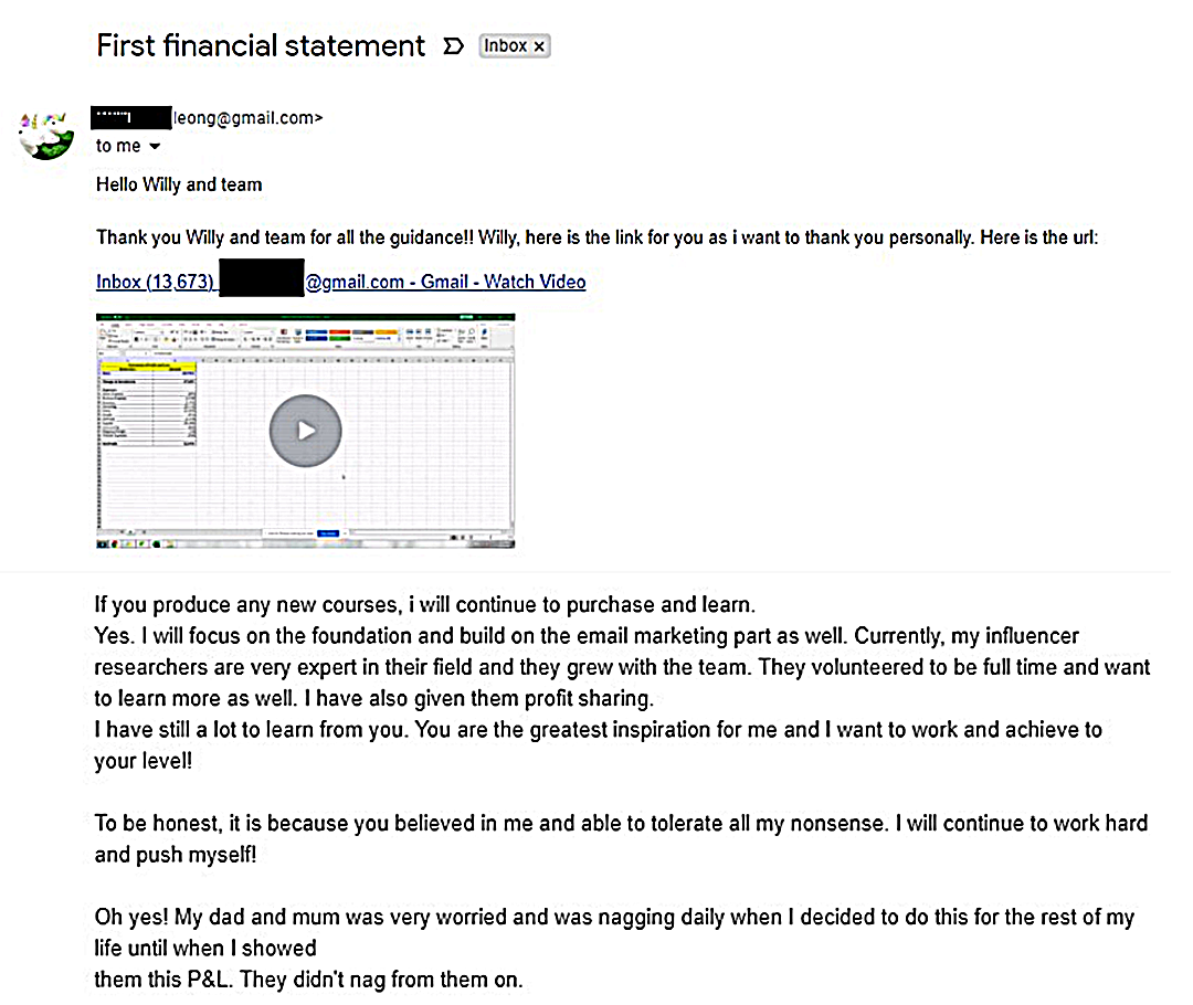 Student Testimonial 122