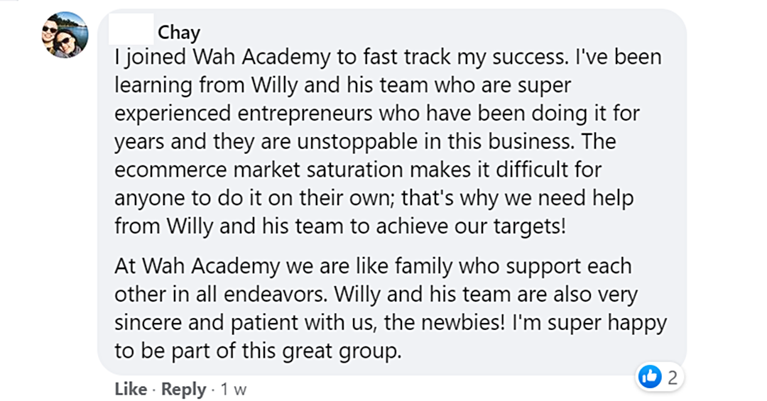 Student Testimonial 109
