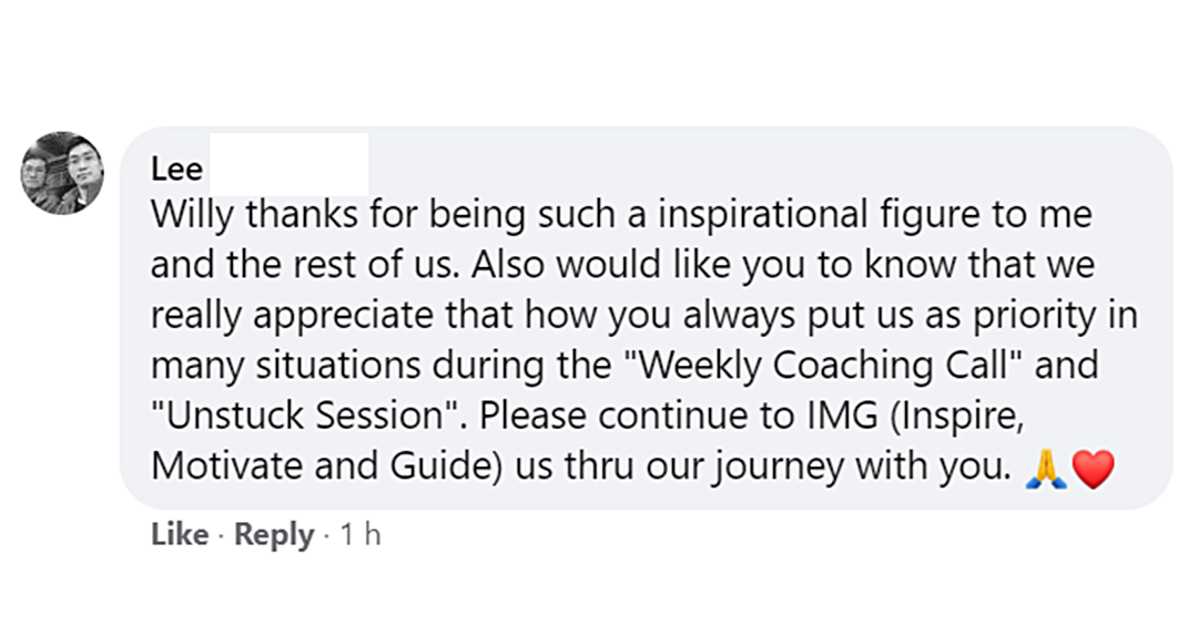 Student Testimonial 110