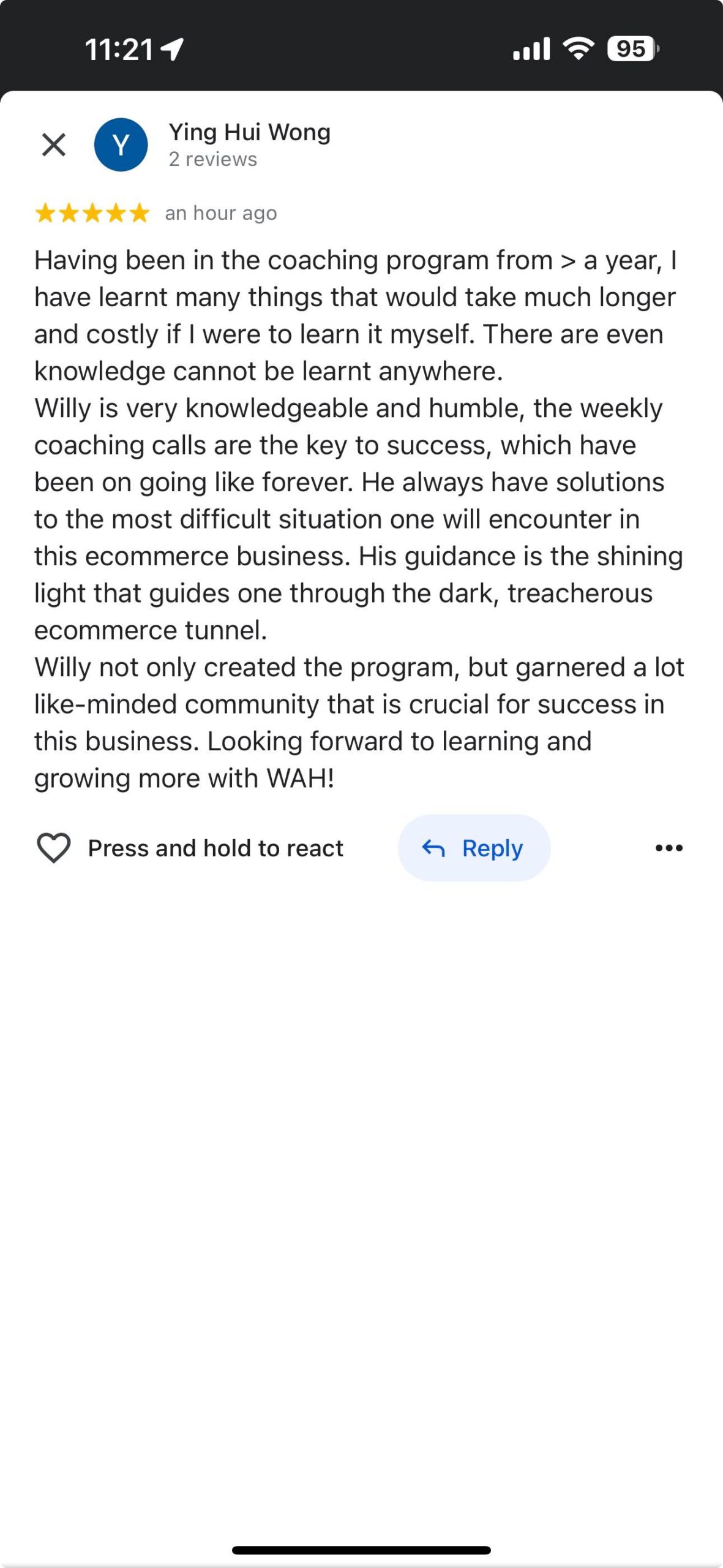 Student Testimonial 4