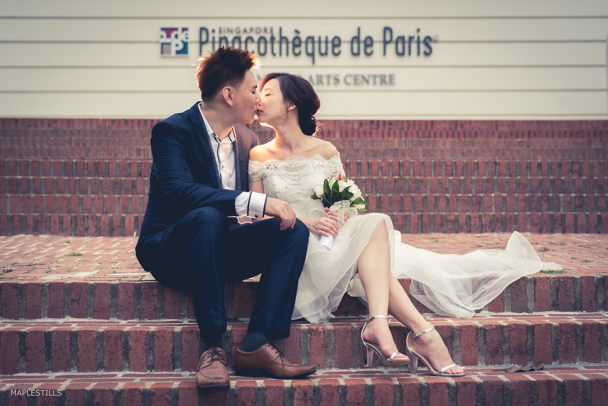 Couple Portrait Photography Session at Fort Canning Singapore