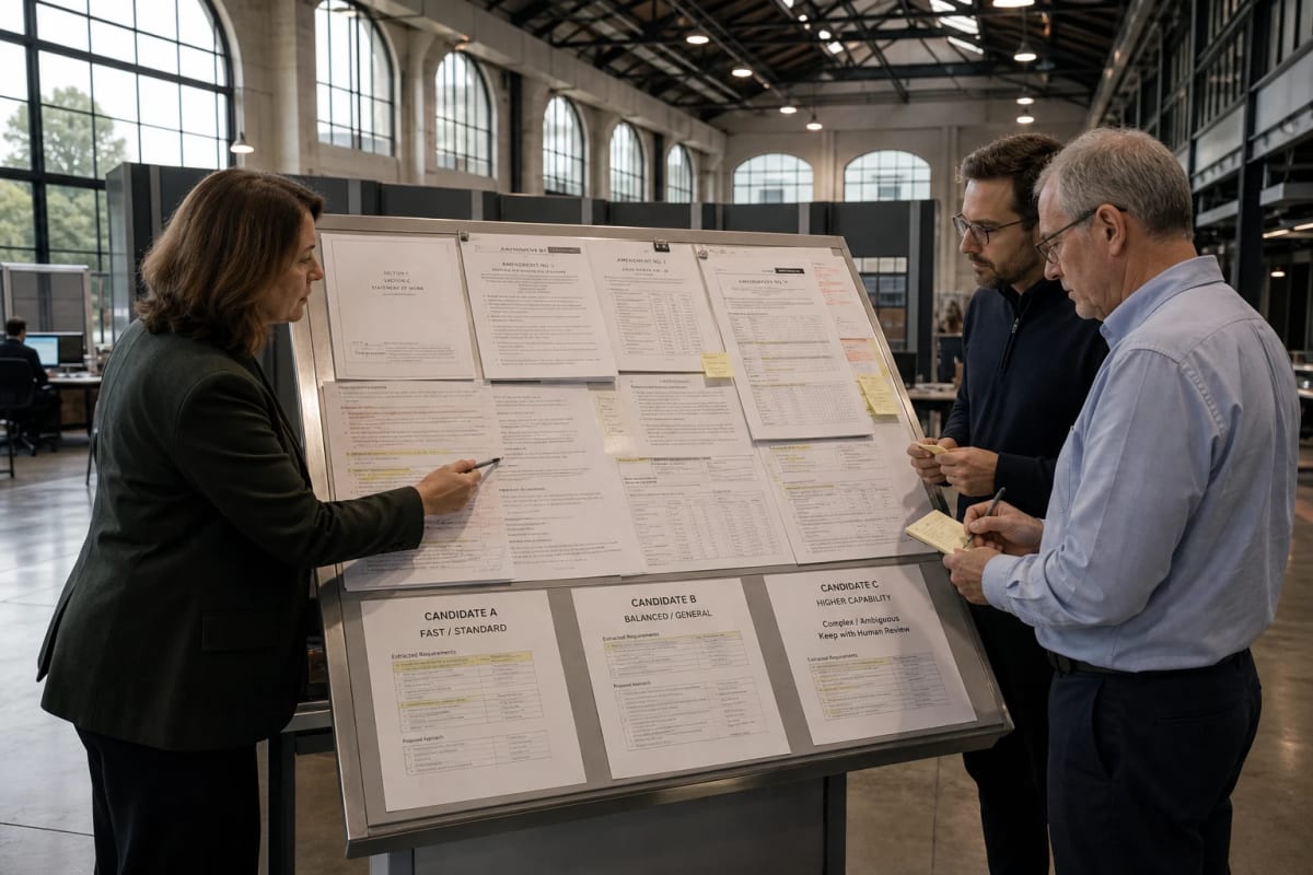 How to Choose an AI Model for Real Operational Work — Three Sixty Vue