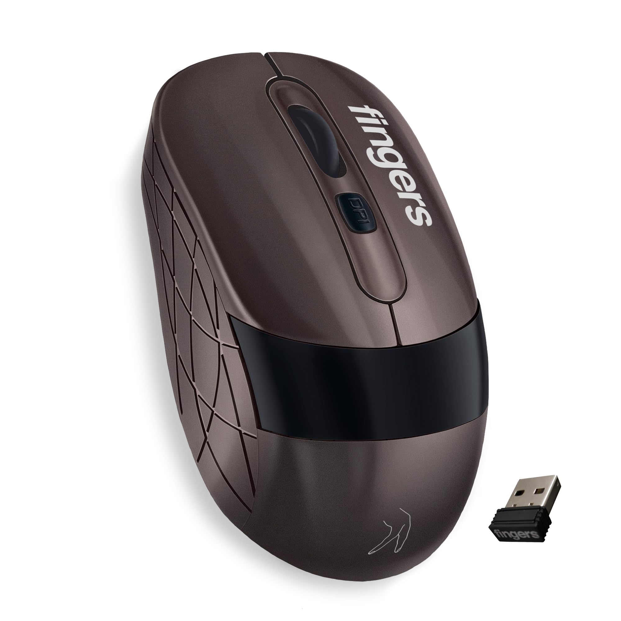 FINGERS AEROGRIP WIRELESS MOUSE