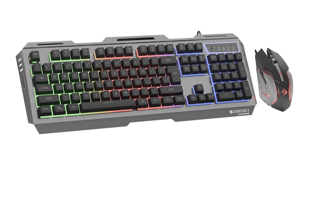 ZEBRONICS GAMING KEYBOARD & MOUSE  COMBO