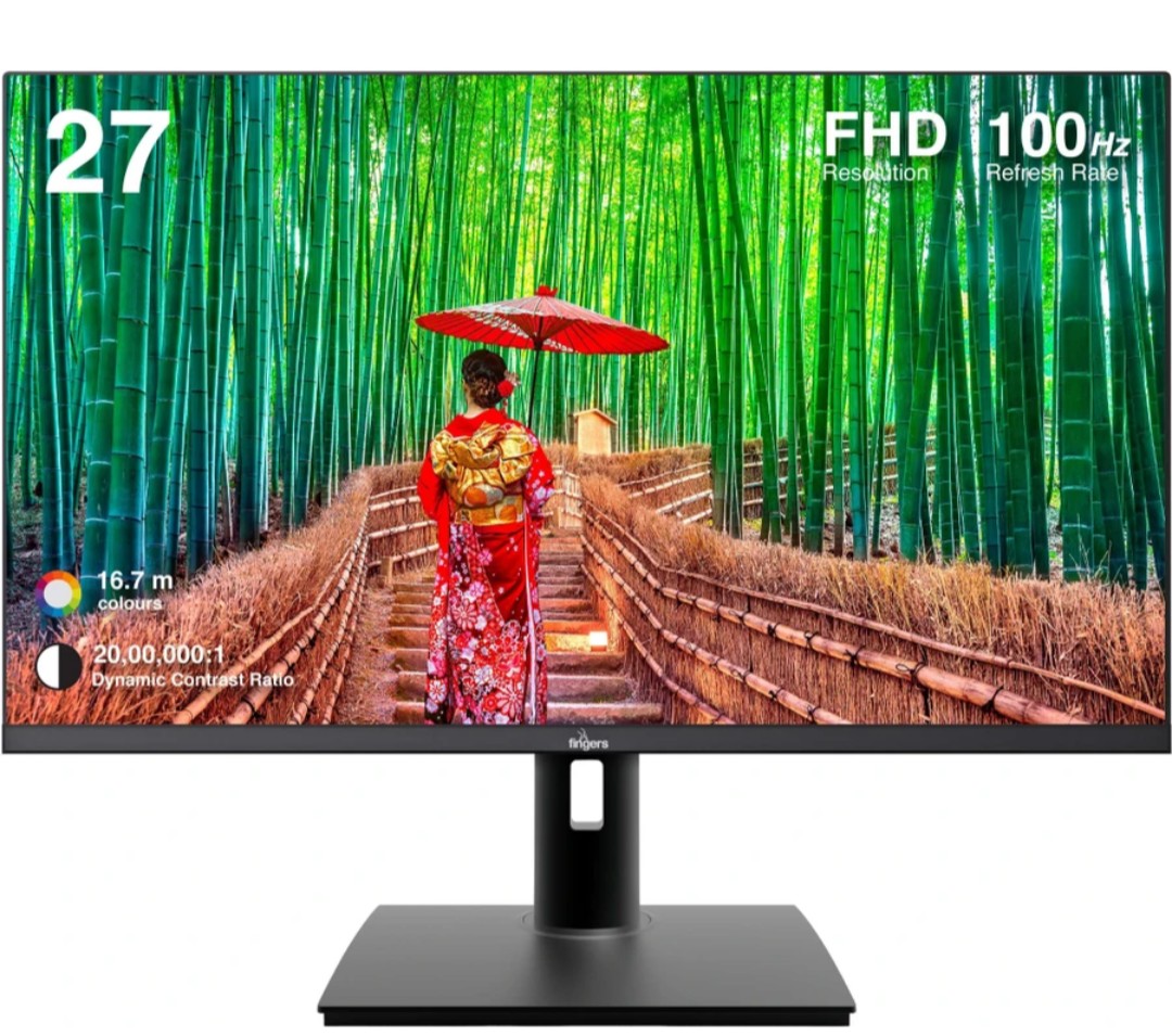 FINGERS The BIG Picture 27-inch Monitor