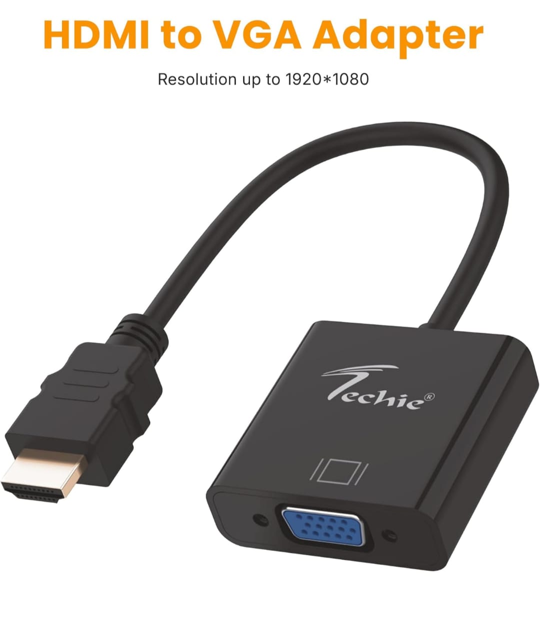 TECHIE HDMI to VGA ADAPTER