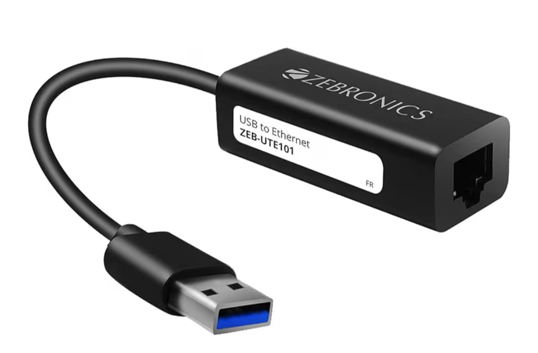 ZEBRONICS ZEB USB to ETHERNET UTE101