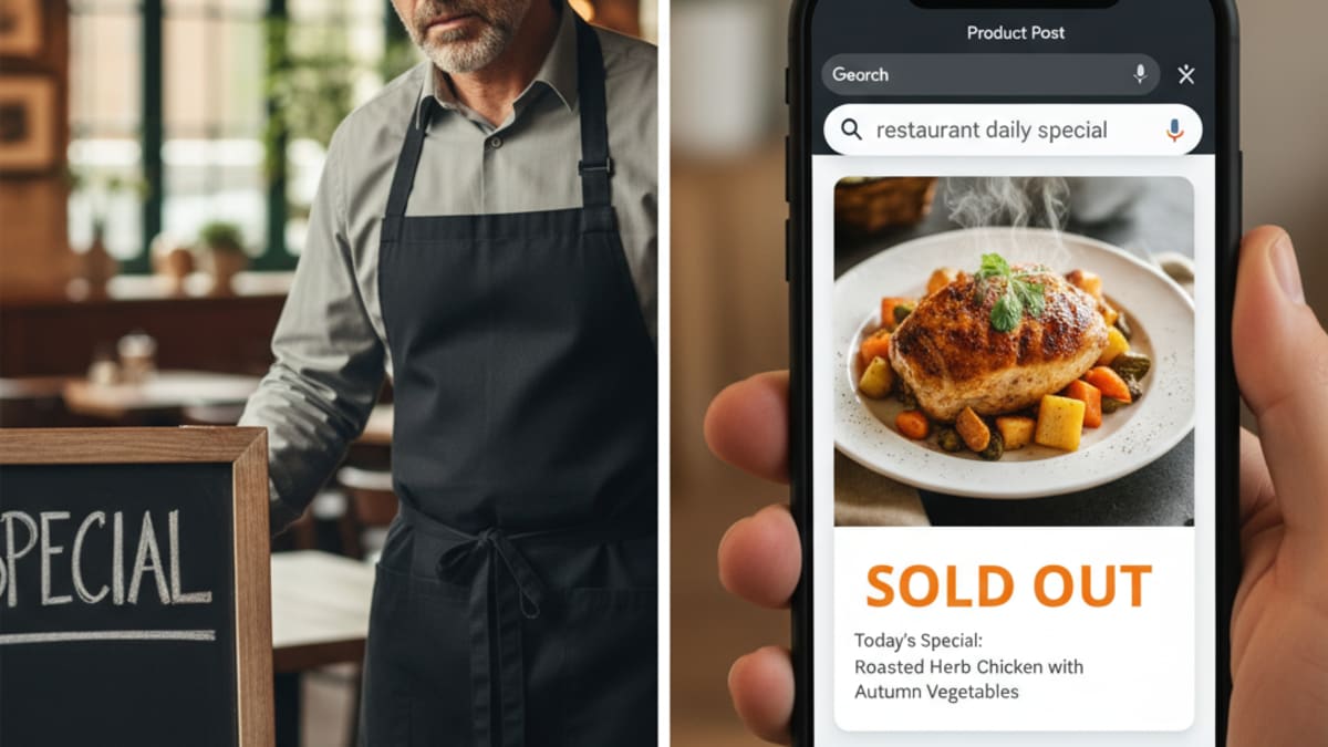 Google Product Posts: Promote Weekend Specials Early