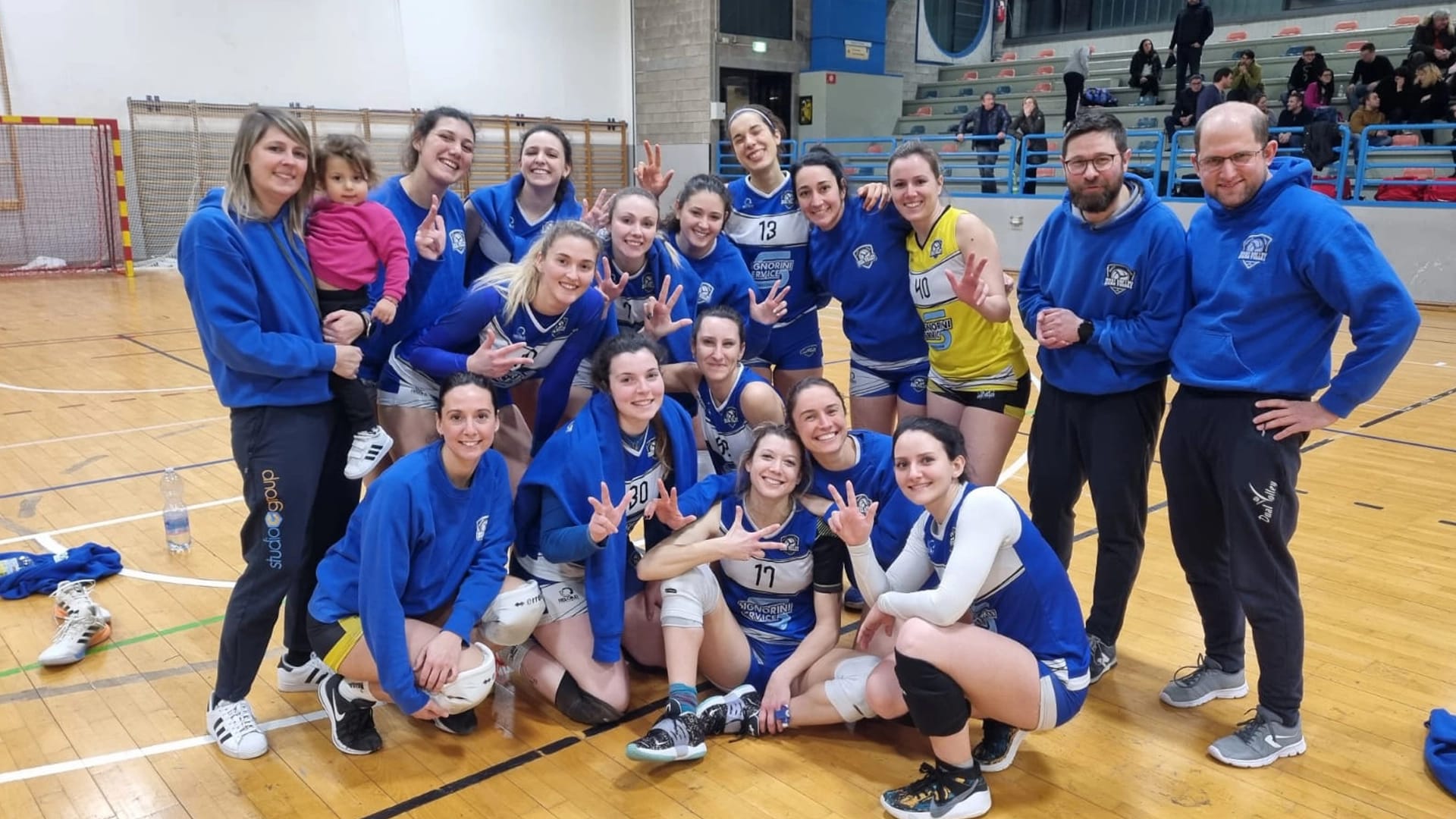 La Prima Divisione Femminile F si impone sul Volley per 30