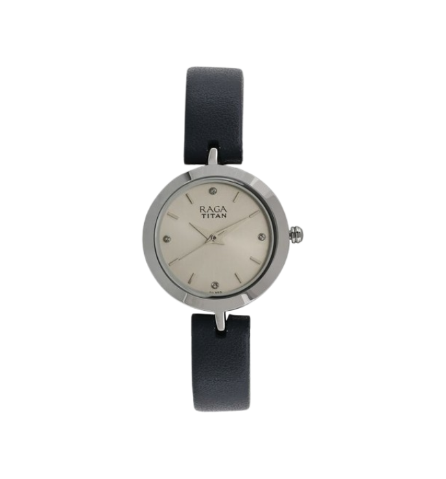 Titan Raga White Dial For Women