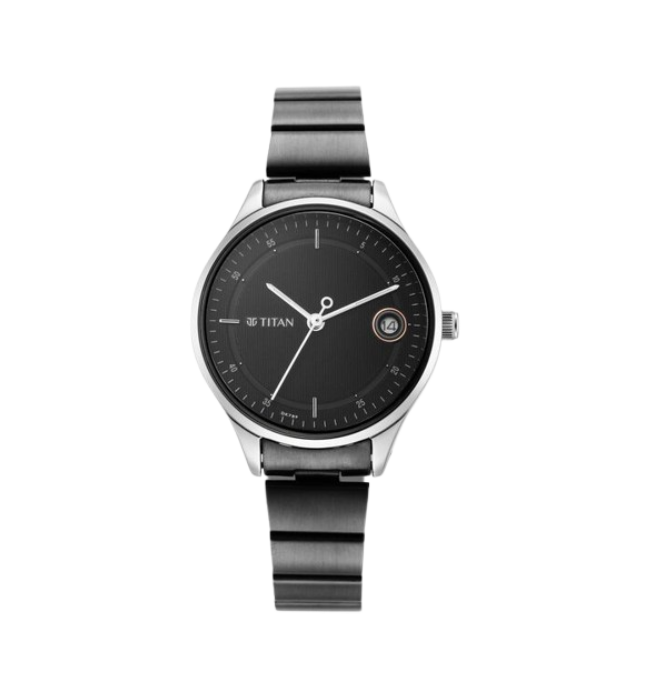 Titan Titan Workwear Black Dial Ladies NQ2649KM01 Original Watch Sri Lanka