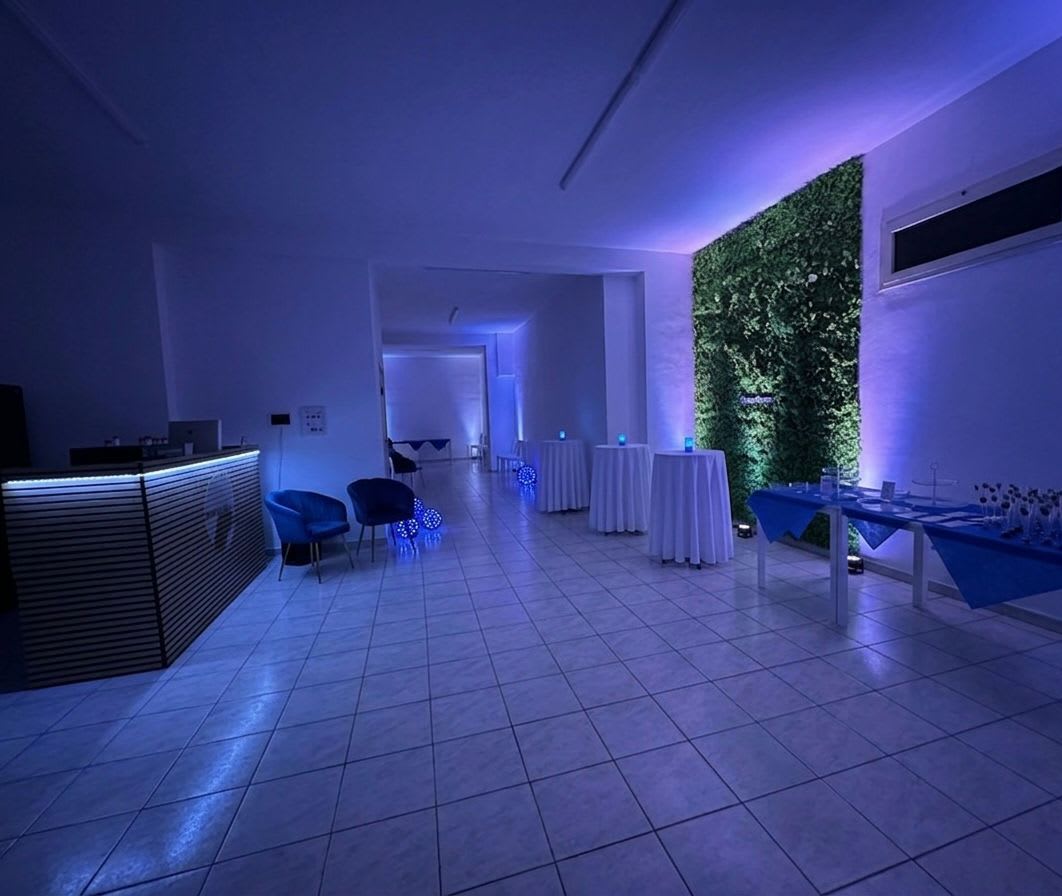 Sala SpaceMoon (Pianeta Terra) - Location per feste ed eventi a Uta, CA - Fino a 60 persone