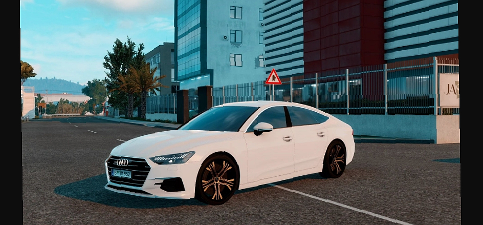 МОД Audi A7 Sportback 2024 v1.0 ДЛЯ EURO TRUCK SIMULATOR 2