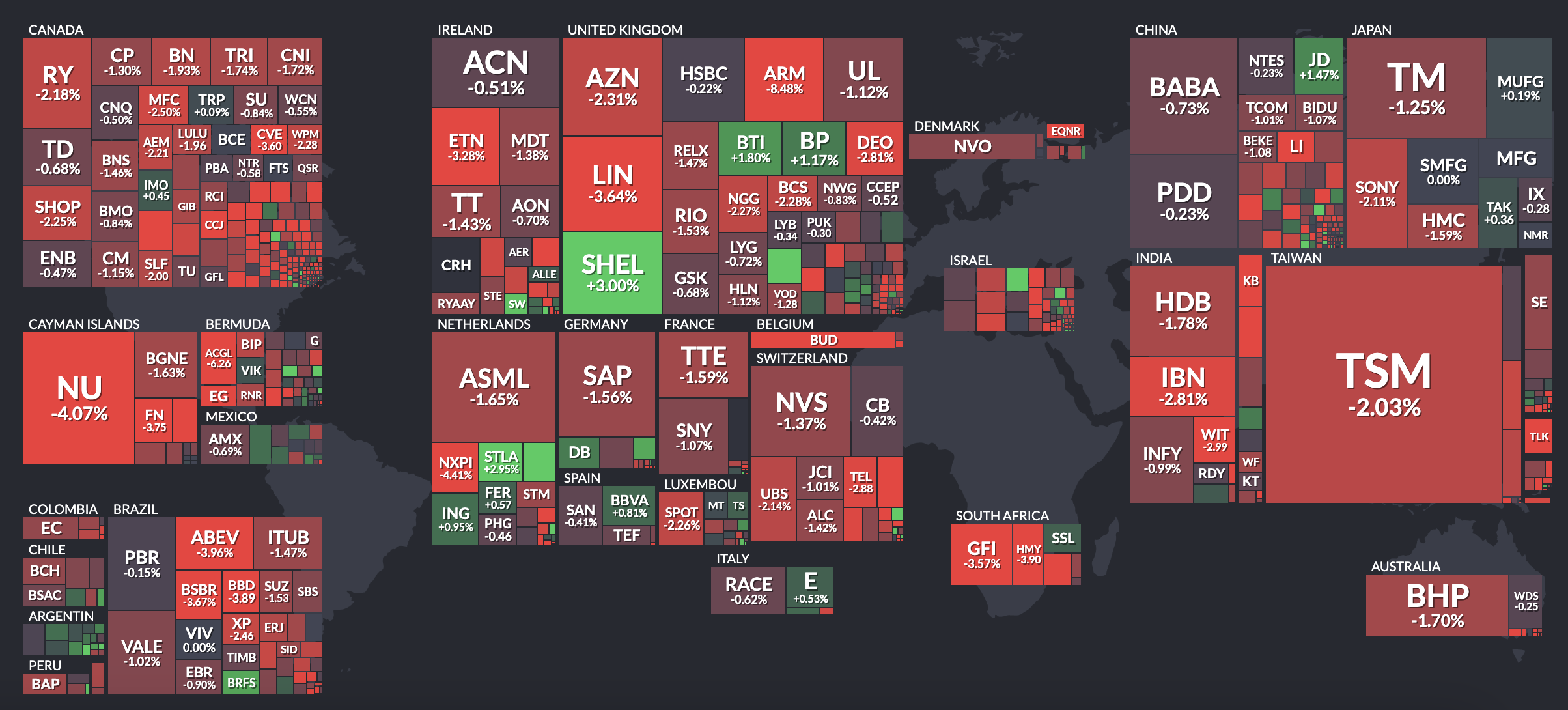 AppraisalFox global heatmap