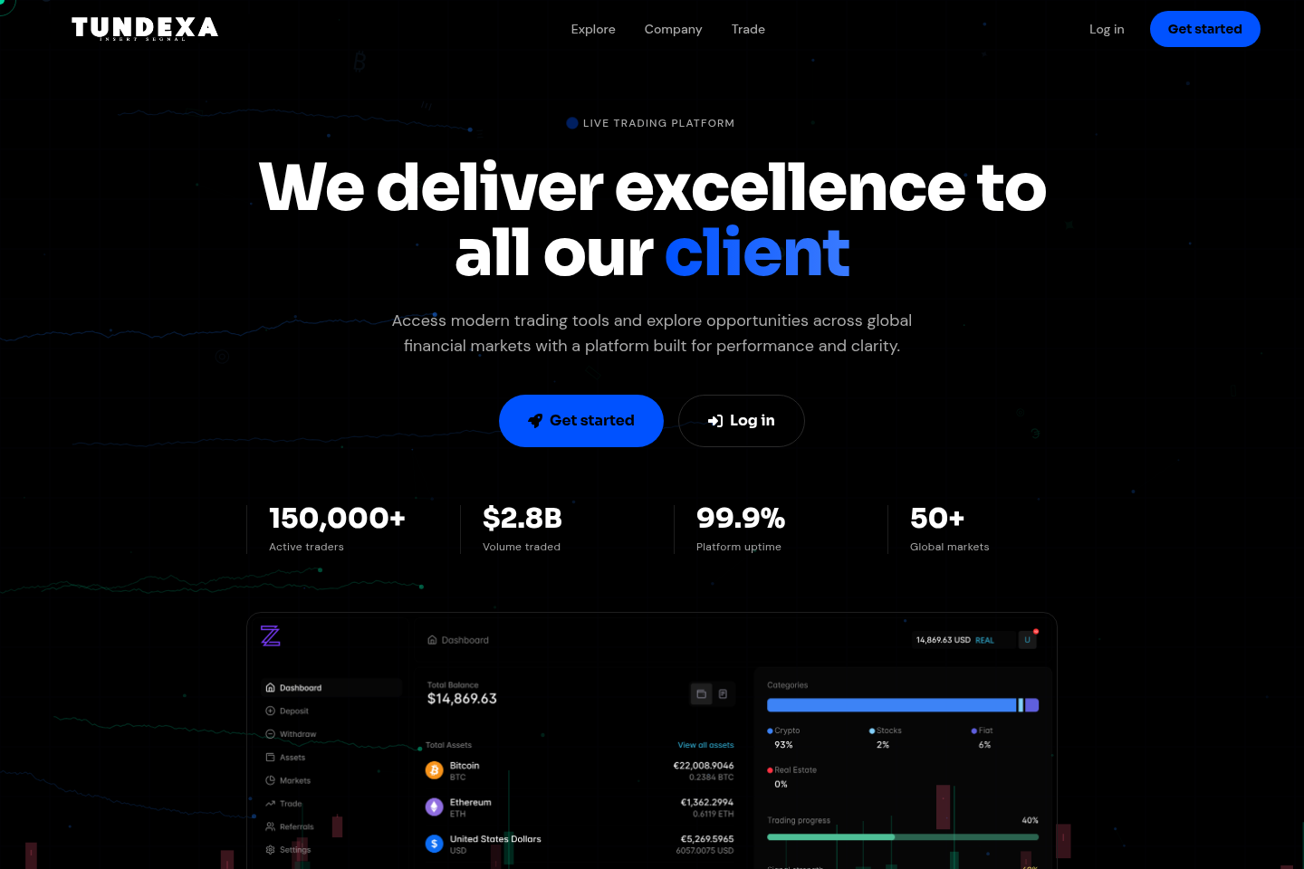 Screenshot of Tundexa