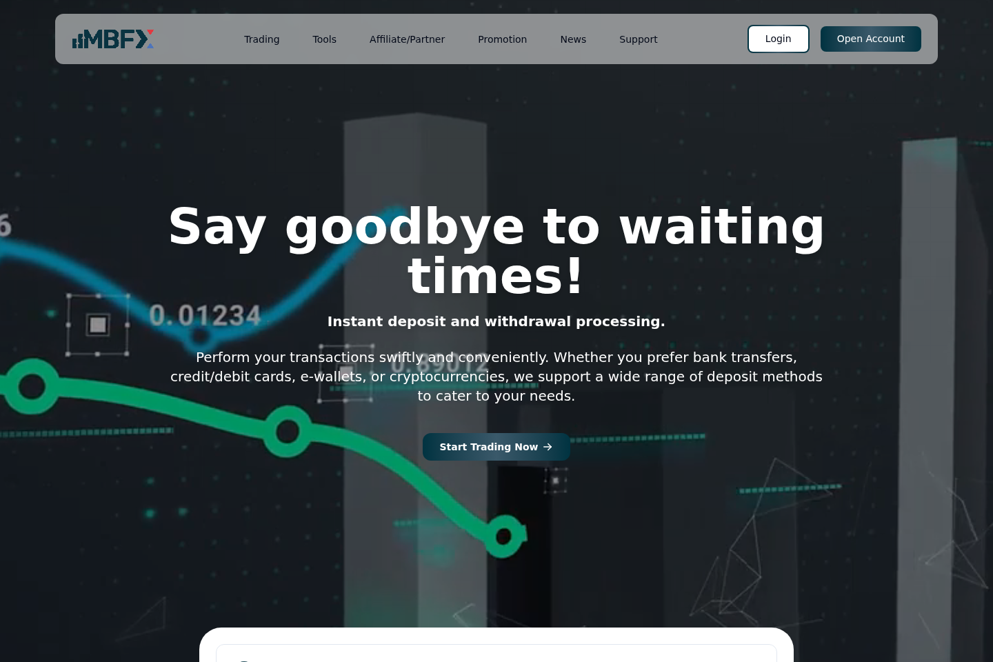 Screenshot of MBFX