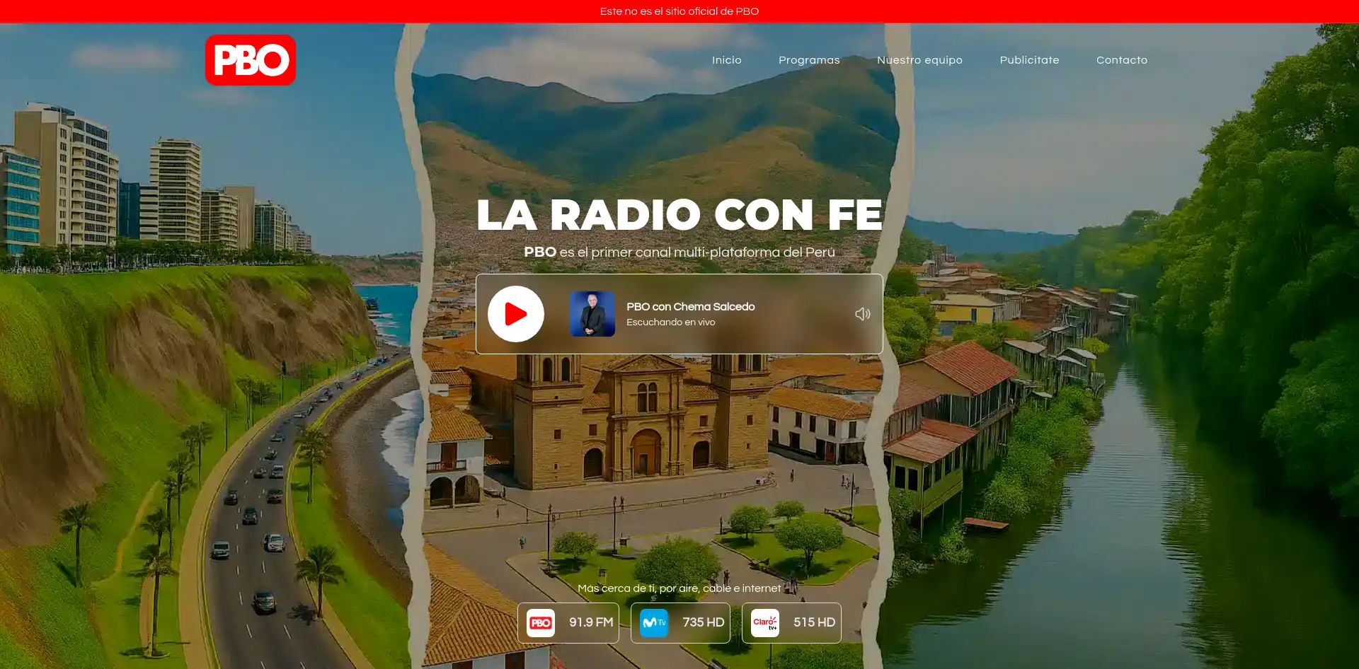 imagen de la web Rediseño de PBO 