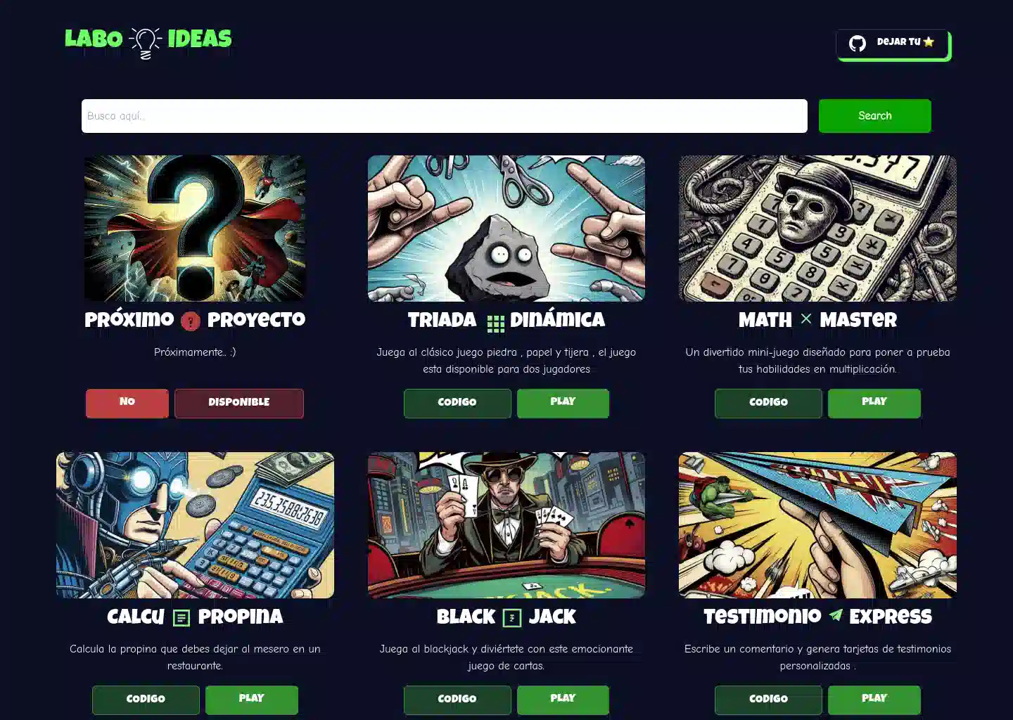 imagen de la web LaboIdeas