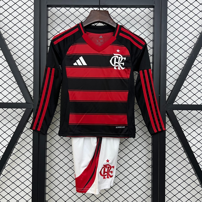 Niño 1ª Flamengo 25-26 manga larga